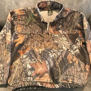 Men’s Redhead Double Fleece Pullover Size Large